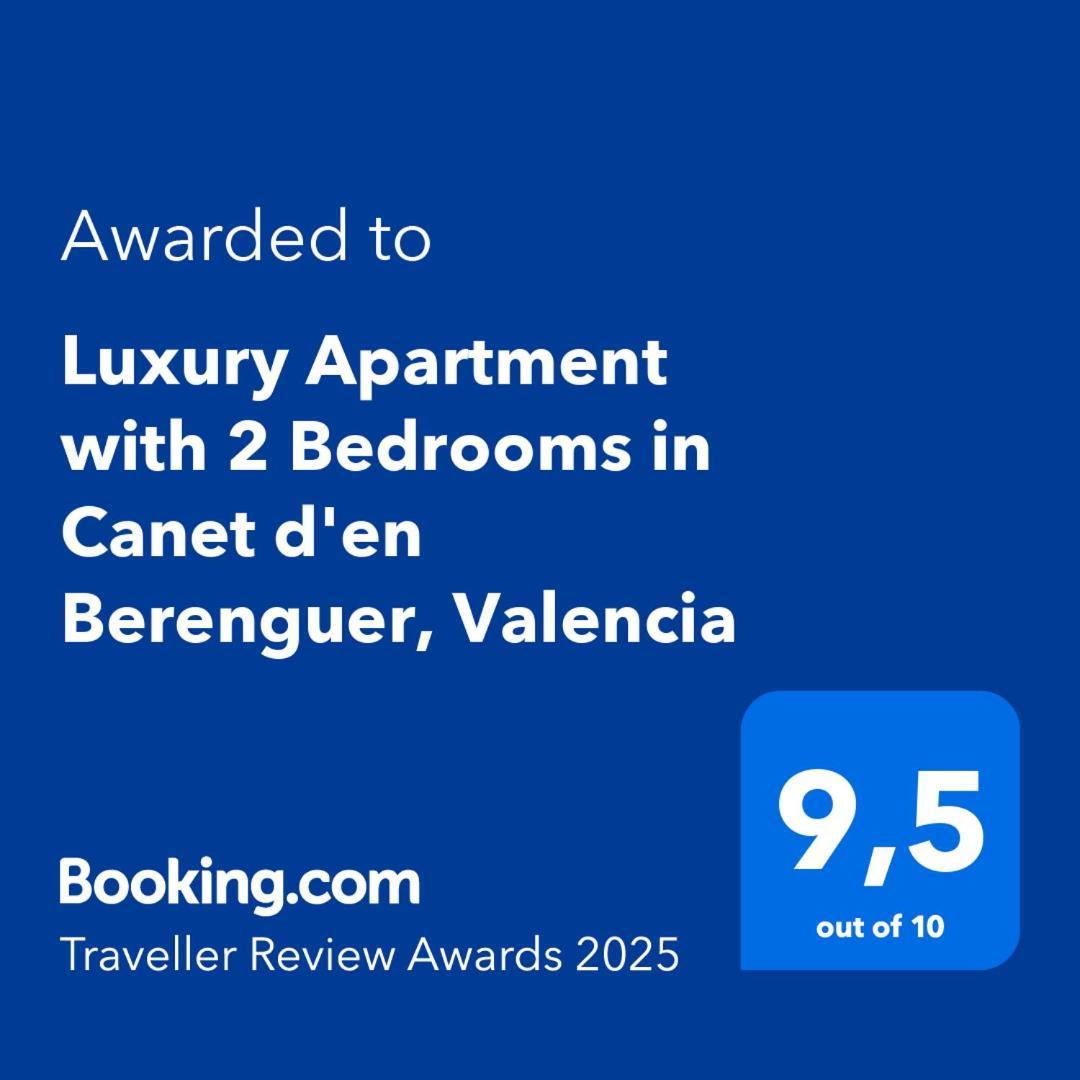Luxury Apartment With 2 Bedrooms In Canet D'En Berenguer, Valencia Exterior foto