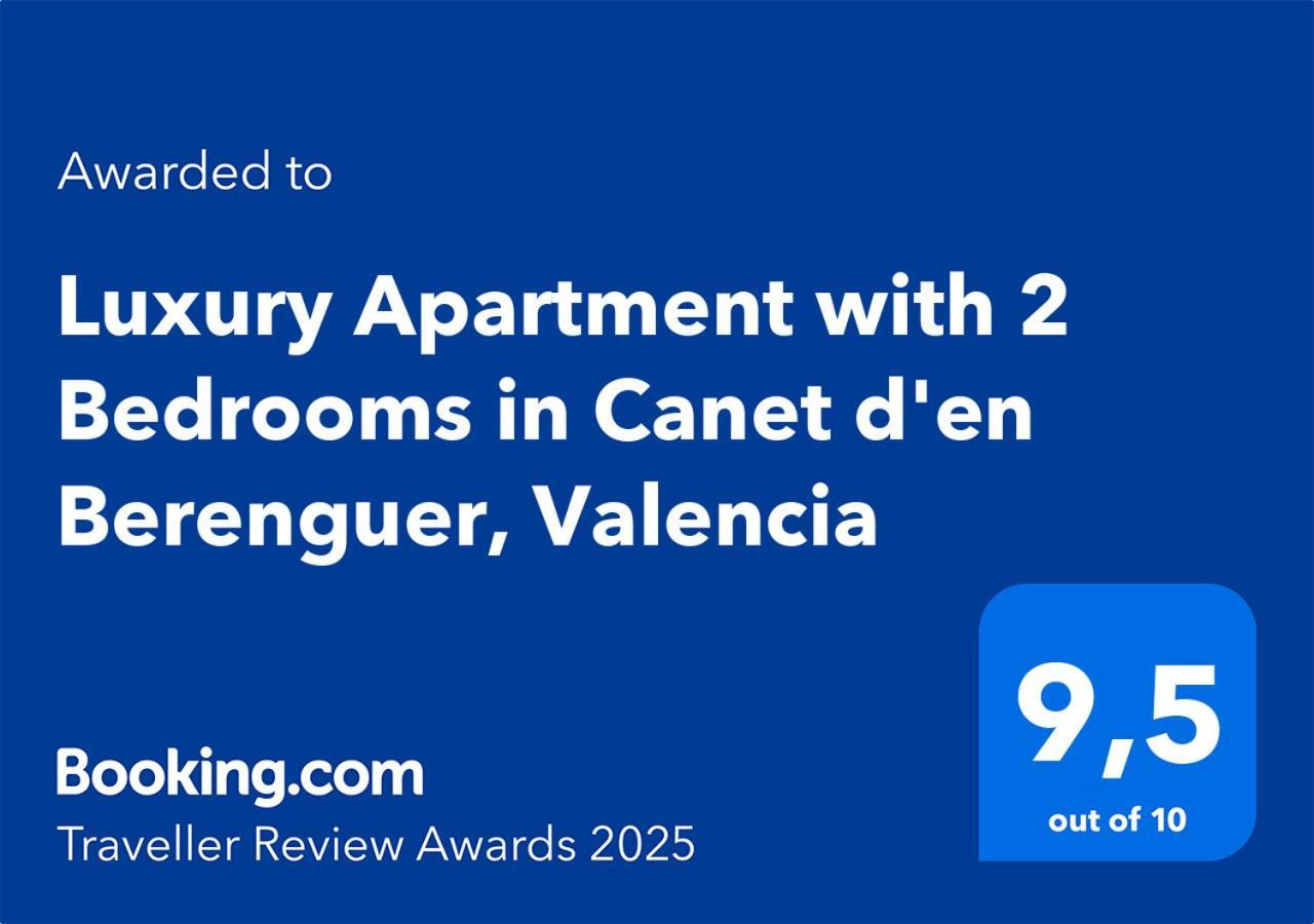 Luxury Apartment With 2 Bedrooms In Canet D'En Berenguer, Valencia Exterior foto